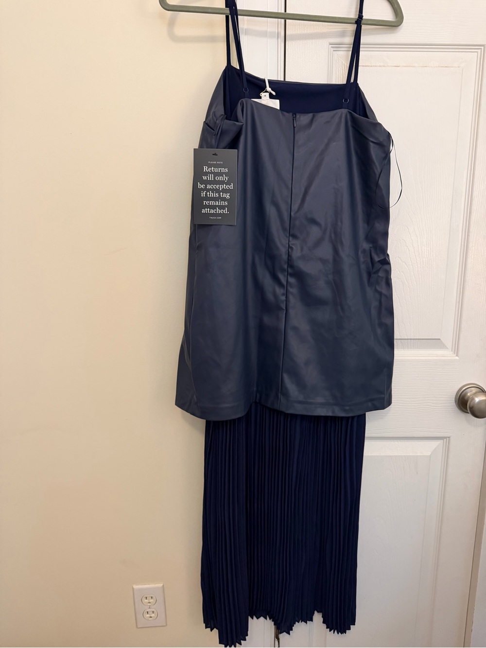 Tuckernuck Hyacinth House mixed media dress - Picture 6 of 7